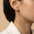 Aven V Drop Earrings