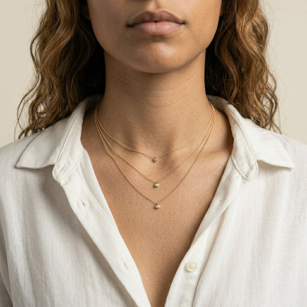 Elira Stone Layer Necklace