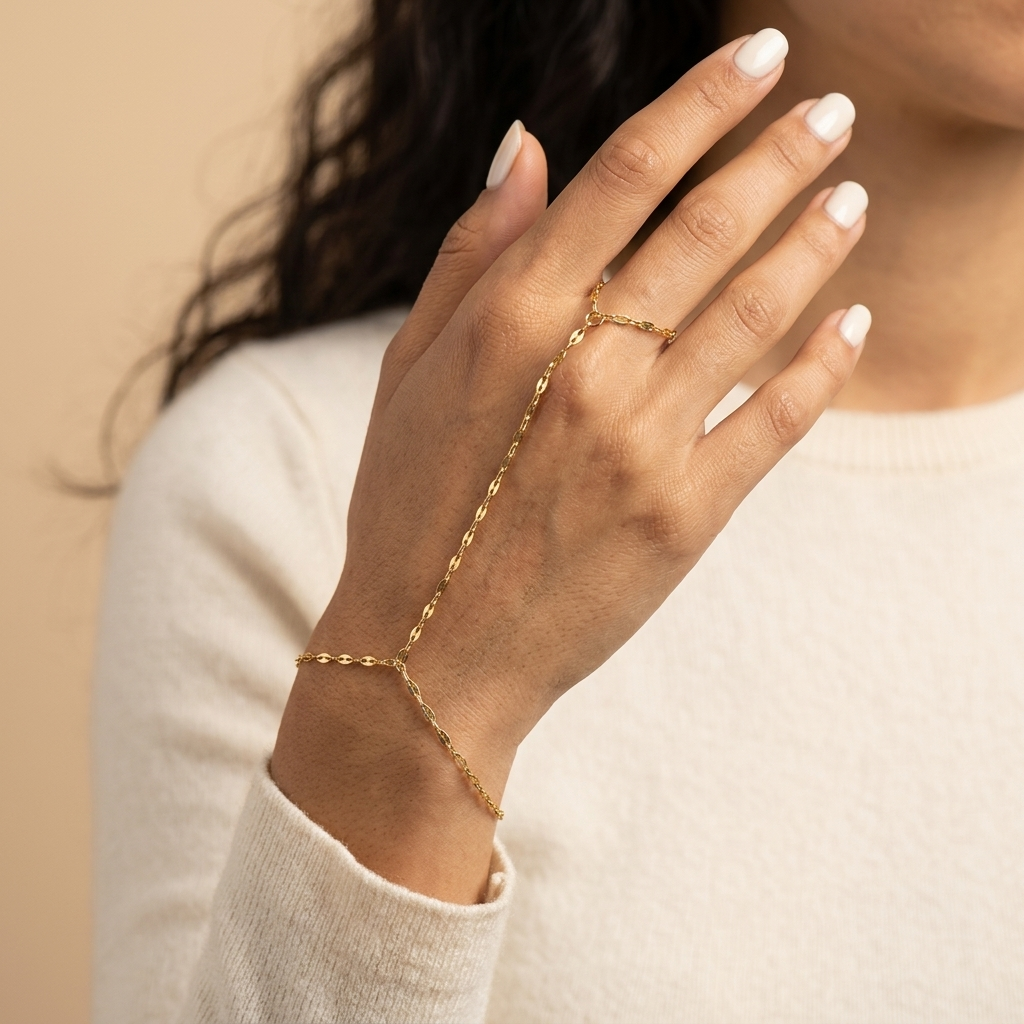 Zyra Hand Chain Bracelet