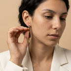 Aven V Drop Earrings