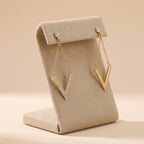 Aven V Drop Earrings