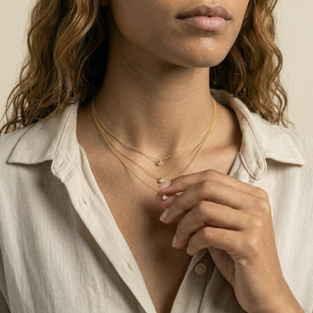 Elira Stone Layer Necklace